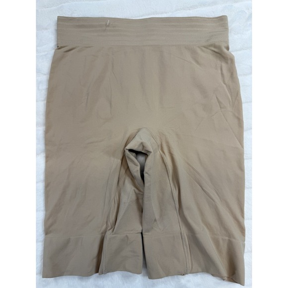 Jockey Generation Shapewear Shorts Womens‎ Medium Beige Nude High Waist Seamless - Picture 1 of 4
